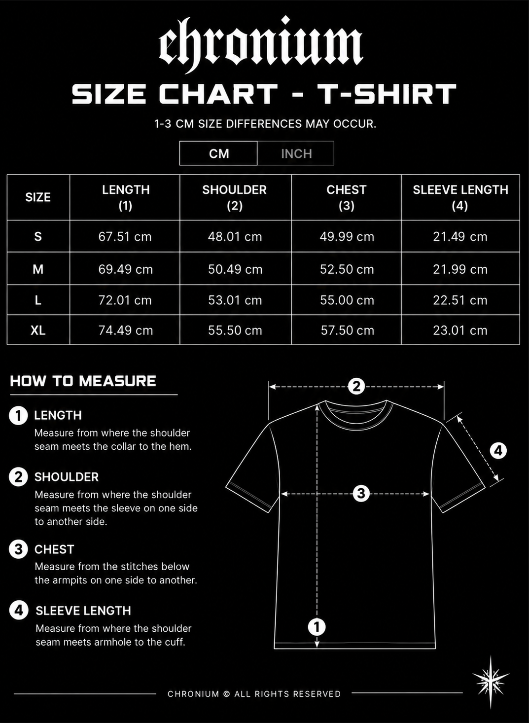 t-shirt Chronium