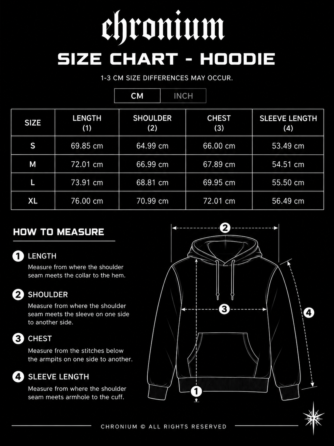 chronium hoodie